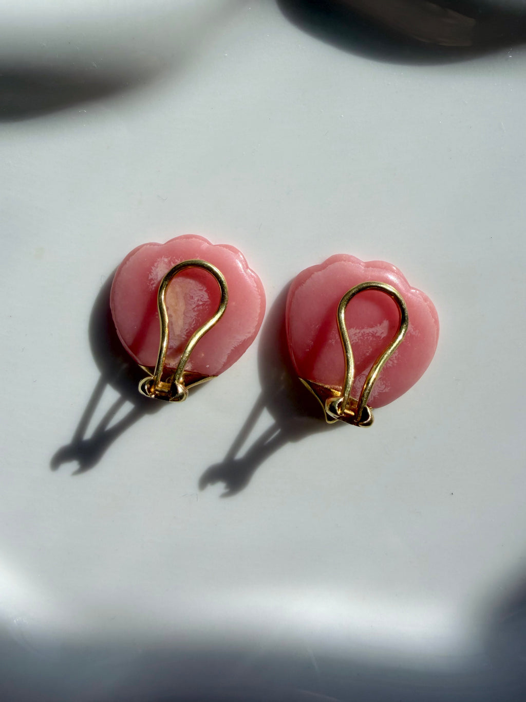 Angela Cummings Flower Clip Earrings – 18K Gold Statement
