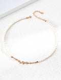 Starlight Vine Pearl Necklace – 18K Gold Plated S925 Sterling Silver