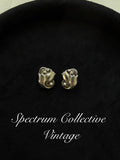 Georg Jensen 100A Tulip Clip Earrings – Vintage Sterling Silver Earrings